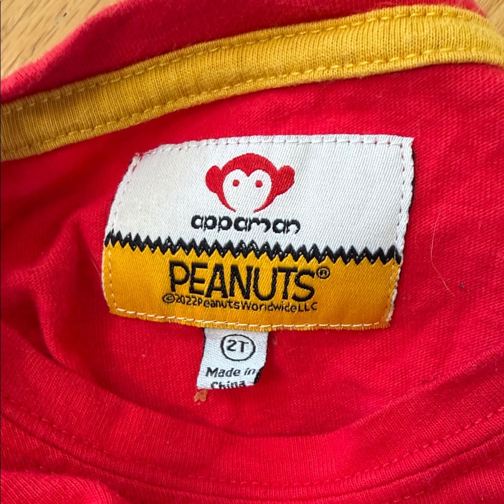 Appaman Peanuts Woodstock don’t walk tshirt 2T - Picture 3 of 3